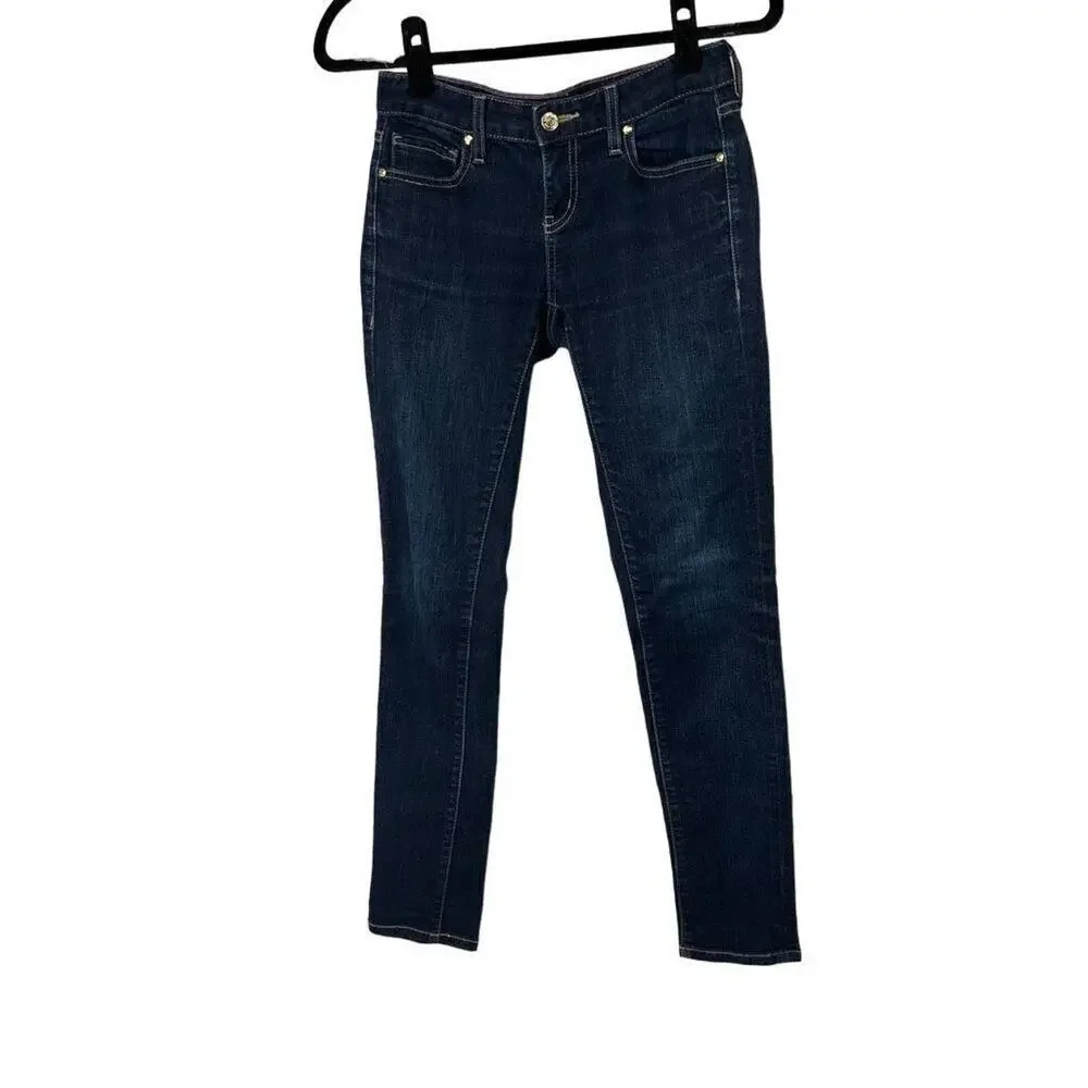 Kate Spade Broome Street Dark Wash‎ Skinny Jeans Sz 24